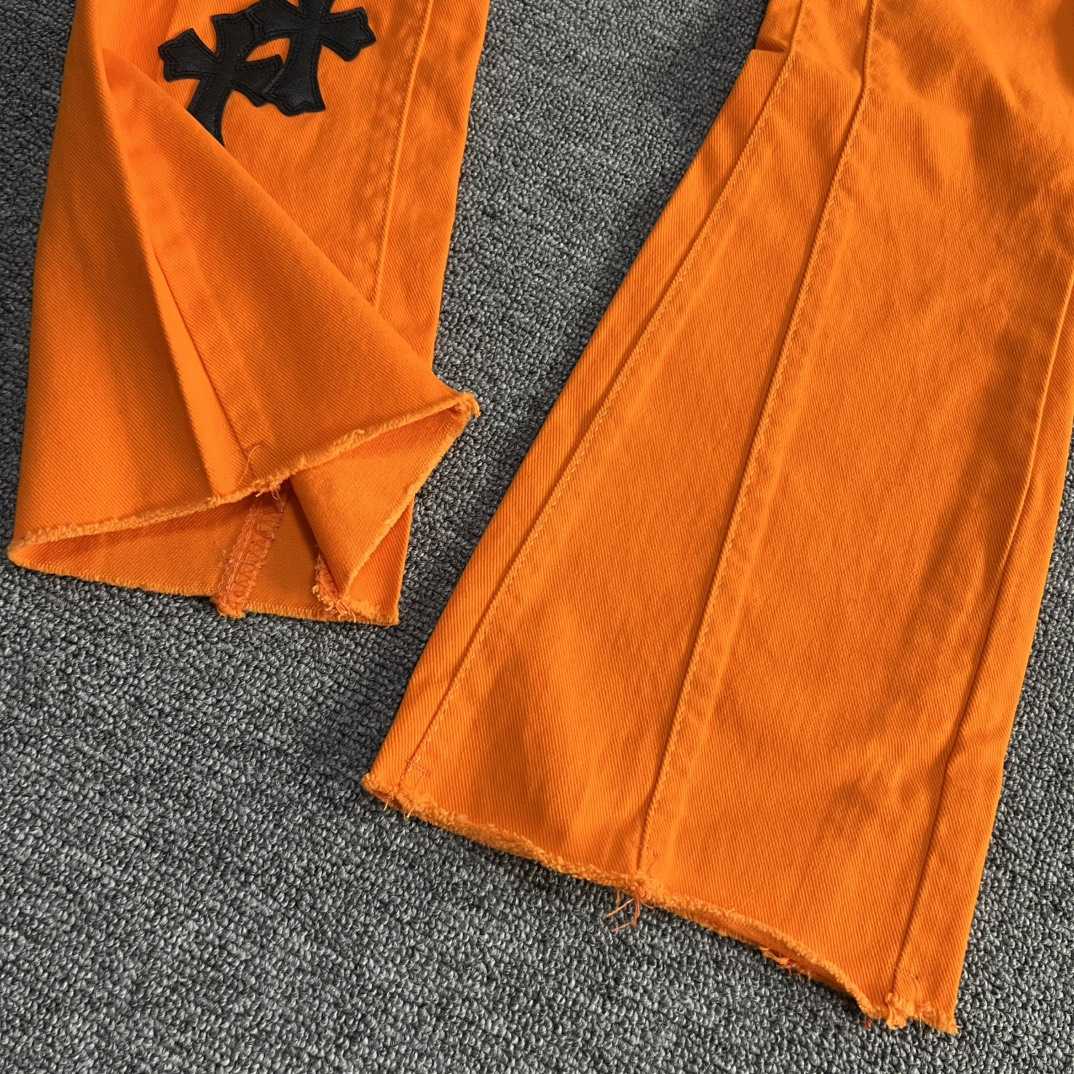Chrome Hearts x Off-White Cross Denim 'Orange' - 