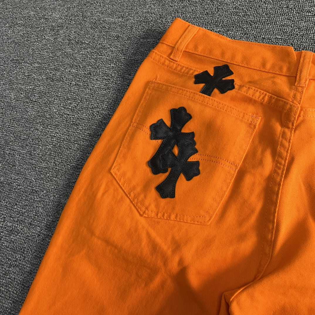 Chrome Hearts x Off-White Cross Denim 'Orange' - 