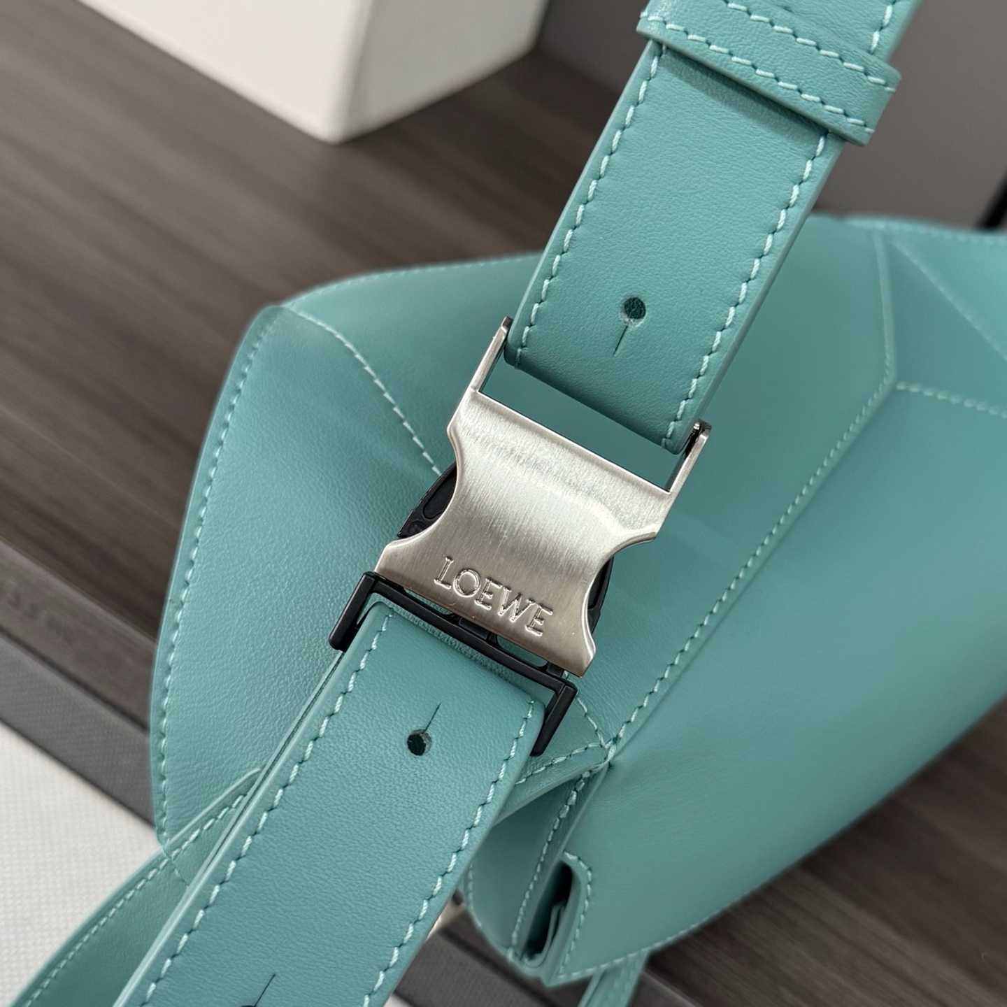 Loewe Mini Puzzle Bumbag In Classic Calfskin - DesignerGu
