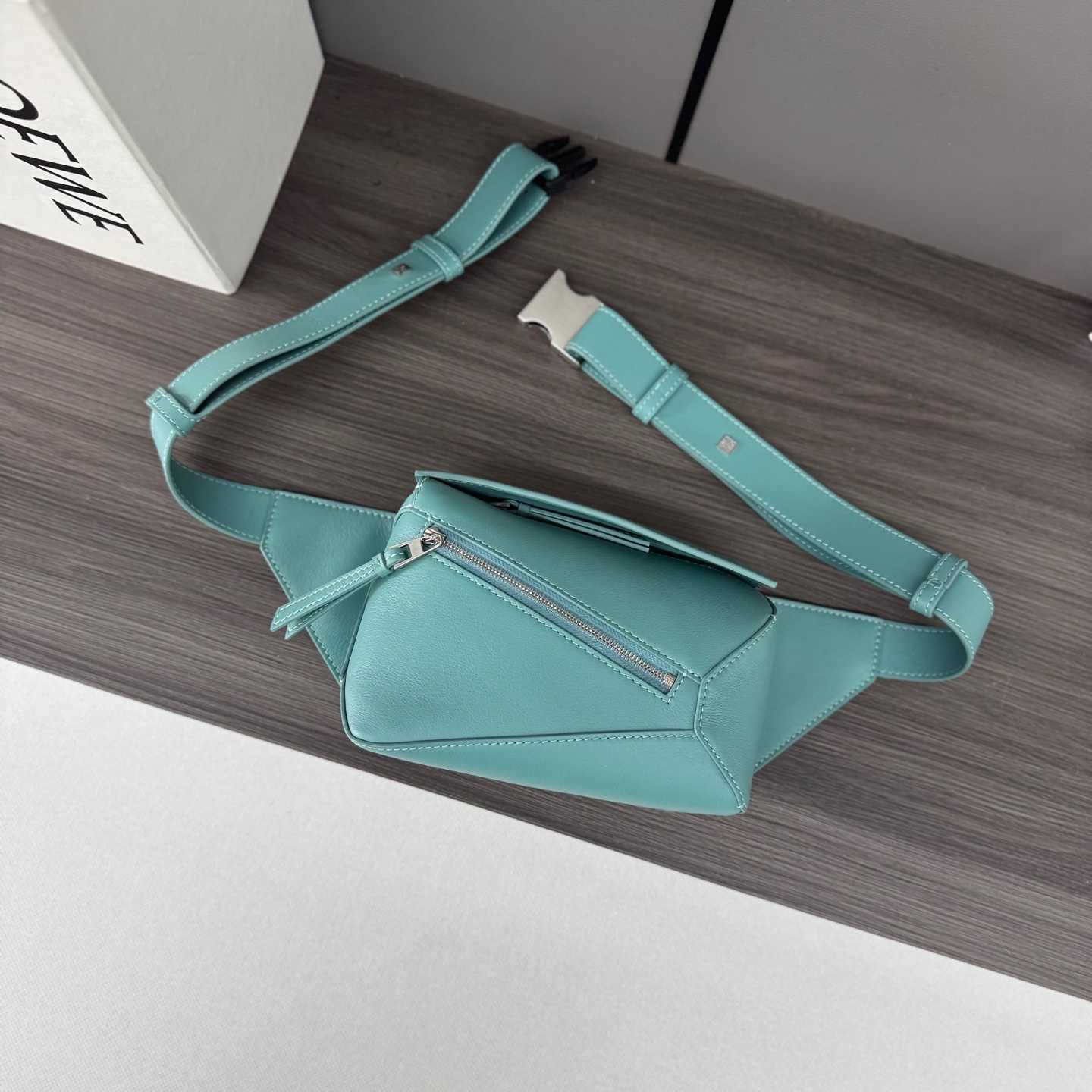 Loewe Mini Puzzle Bumbag In Classic Calfskin - DesignerGu