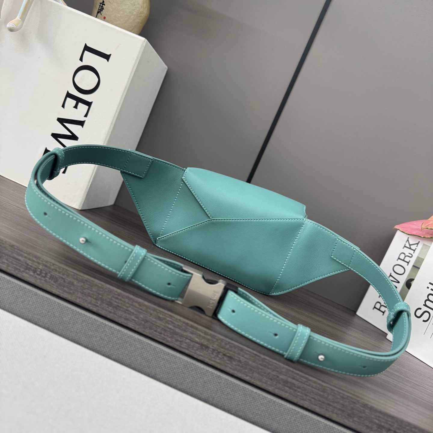 Loewe Mini Puzzle Bumbag In Classic Calfskin - DesignerGu