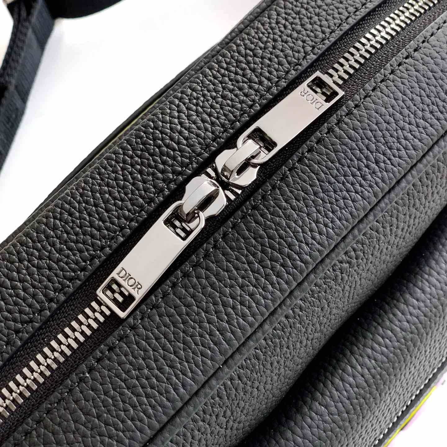 Dior And Kaws Mini Rider 2.0 Zipped Messenger Bag   - DesignerGu