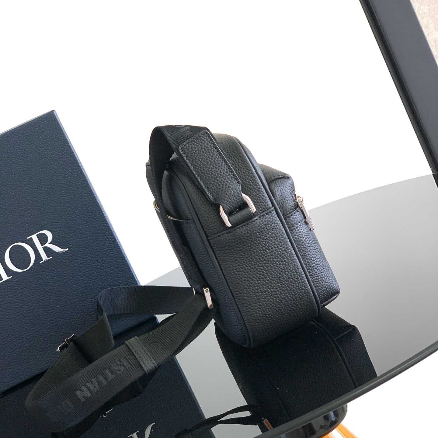 Dior And Kaws Mini Rider 2.0 Zipped Messenger Bag   - DesignerGu