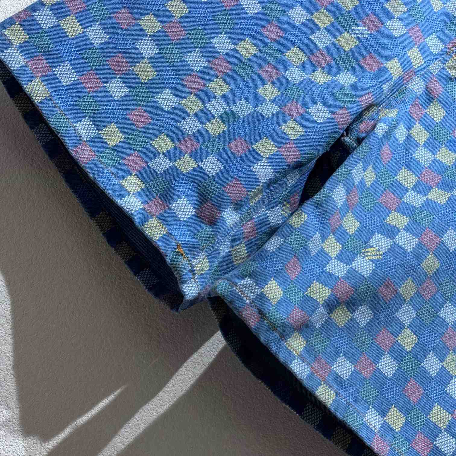 Louis Vuitton Damier Denim Shorts - DesignerGu