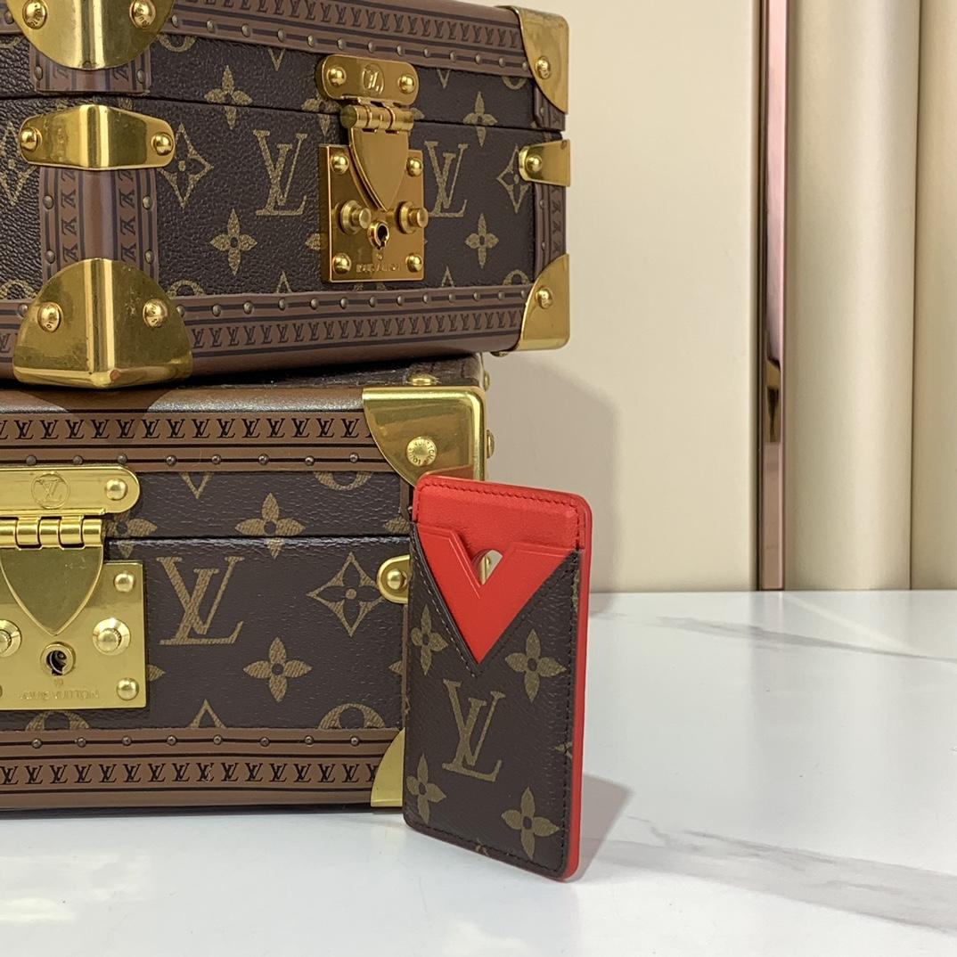Louis Vuitton Porte-Cartes Magnet  M12856 - DesignerGu