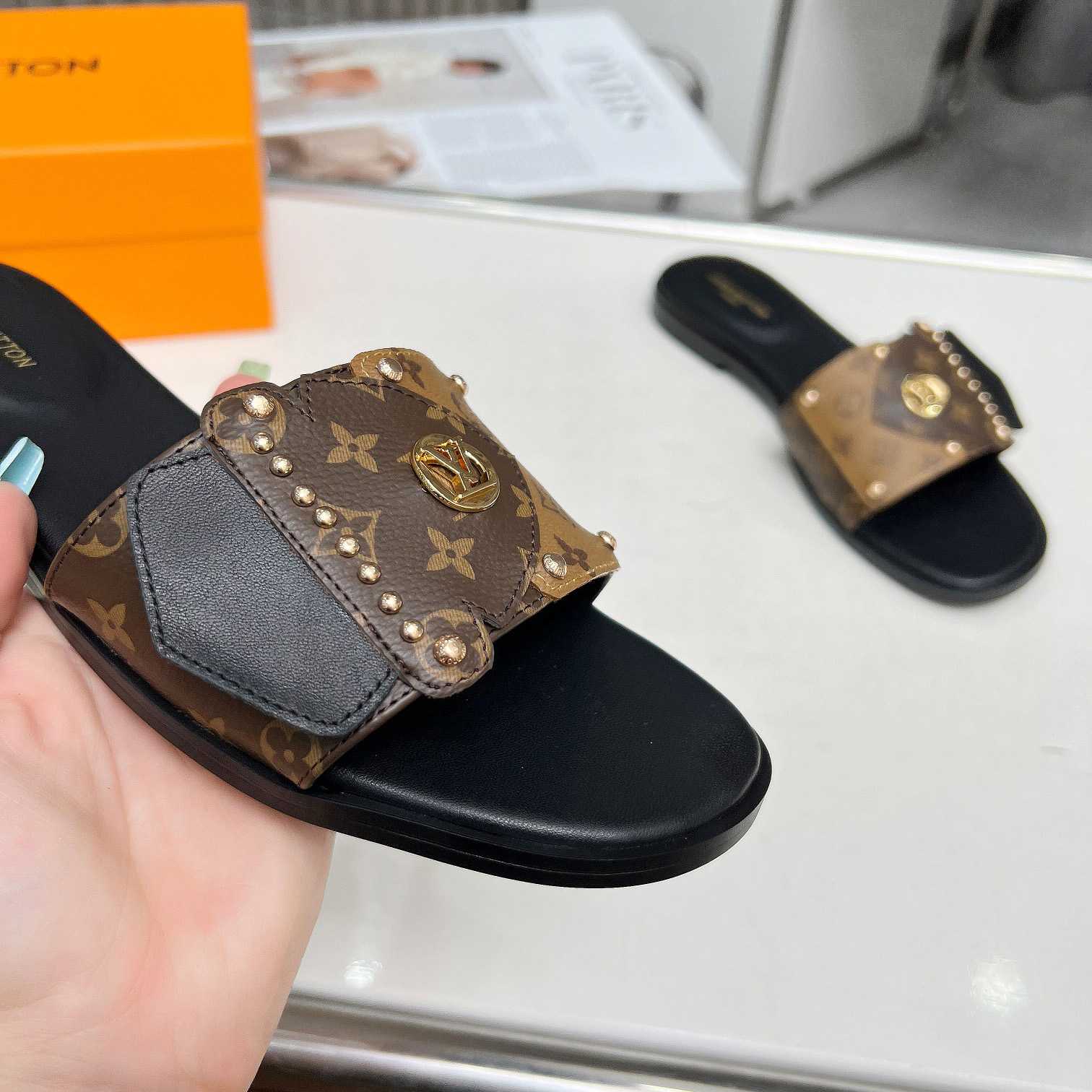 Louis Vuitton LV Frame Flat Mule   1ACXG7 - 
