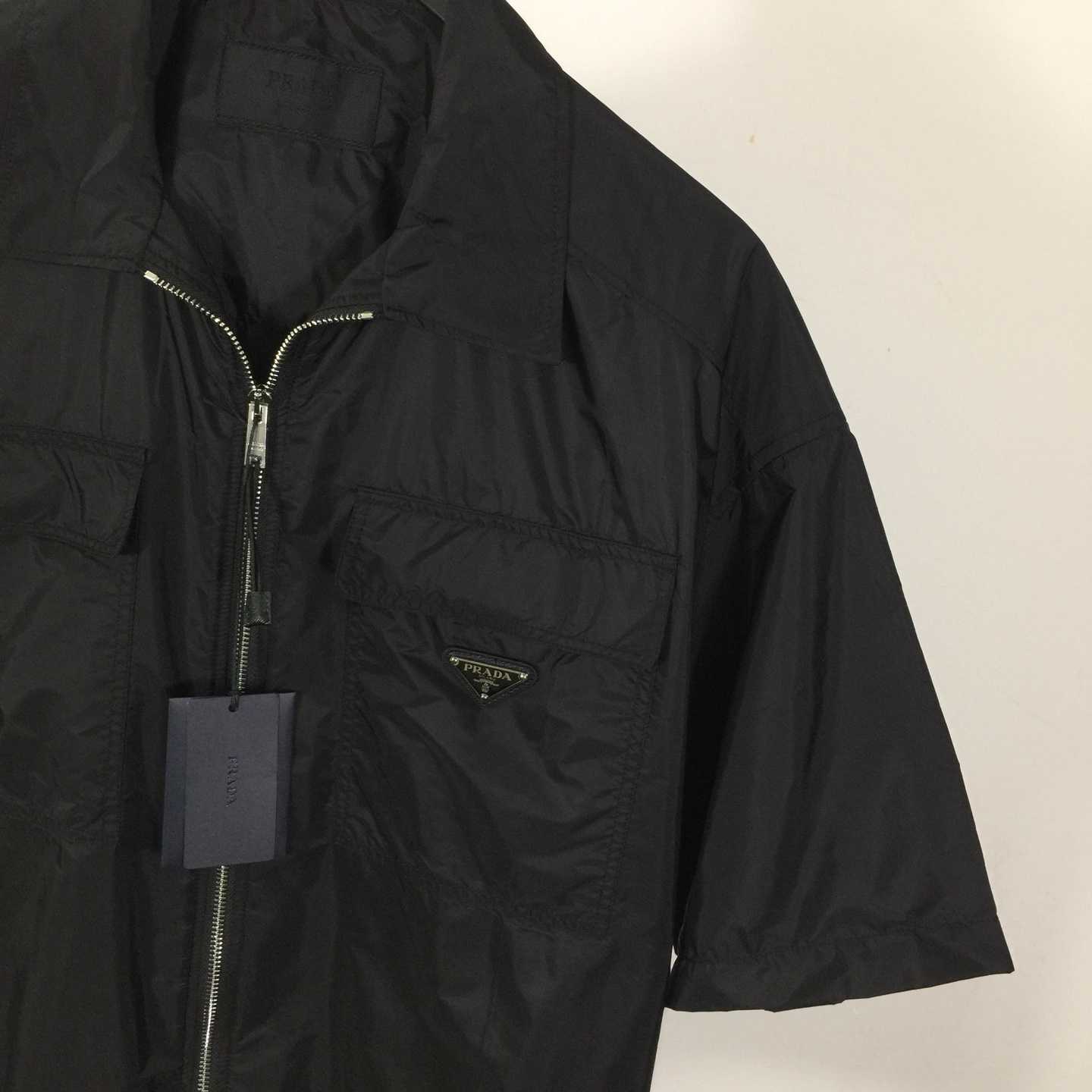 Prada Re-Nylon Short-sleeve Shirt - DesignerGu