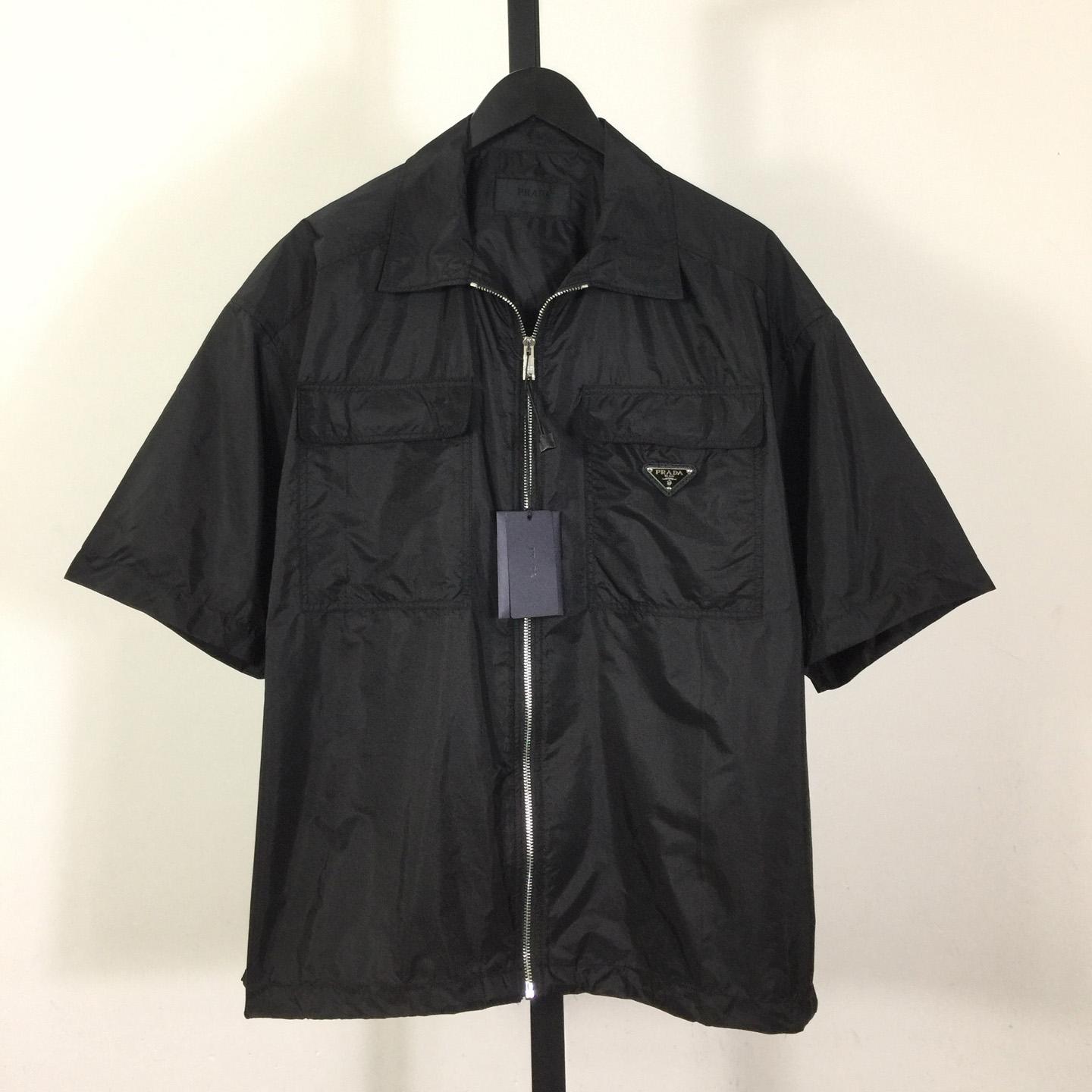 Prada Re-Nylon Short-sleeve Shirt - DesignerGu