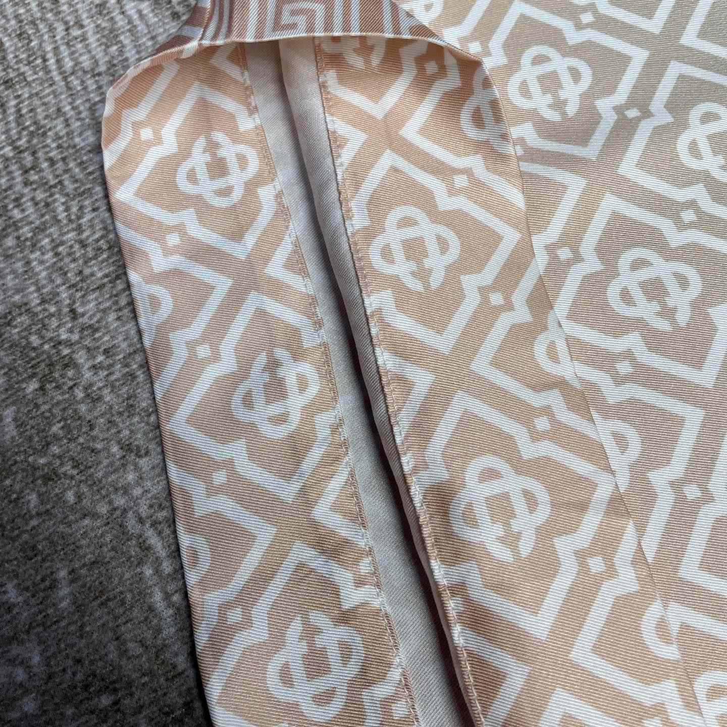 Casablanca Logo-monogrammed Dégradé Silk Trousers  CA3529 - DesignerGu