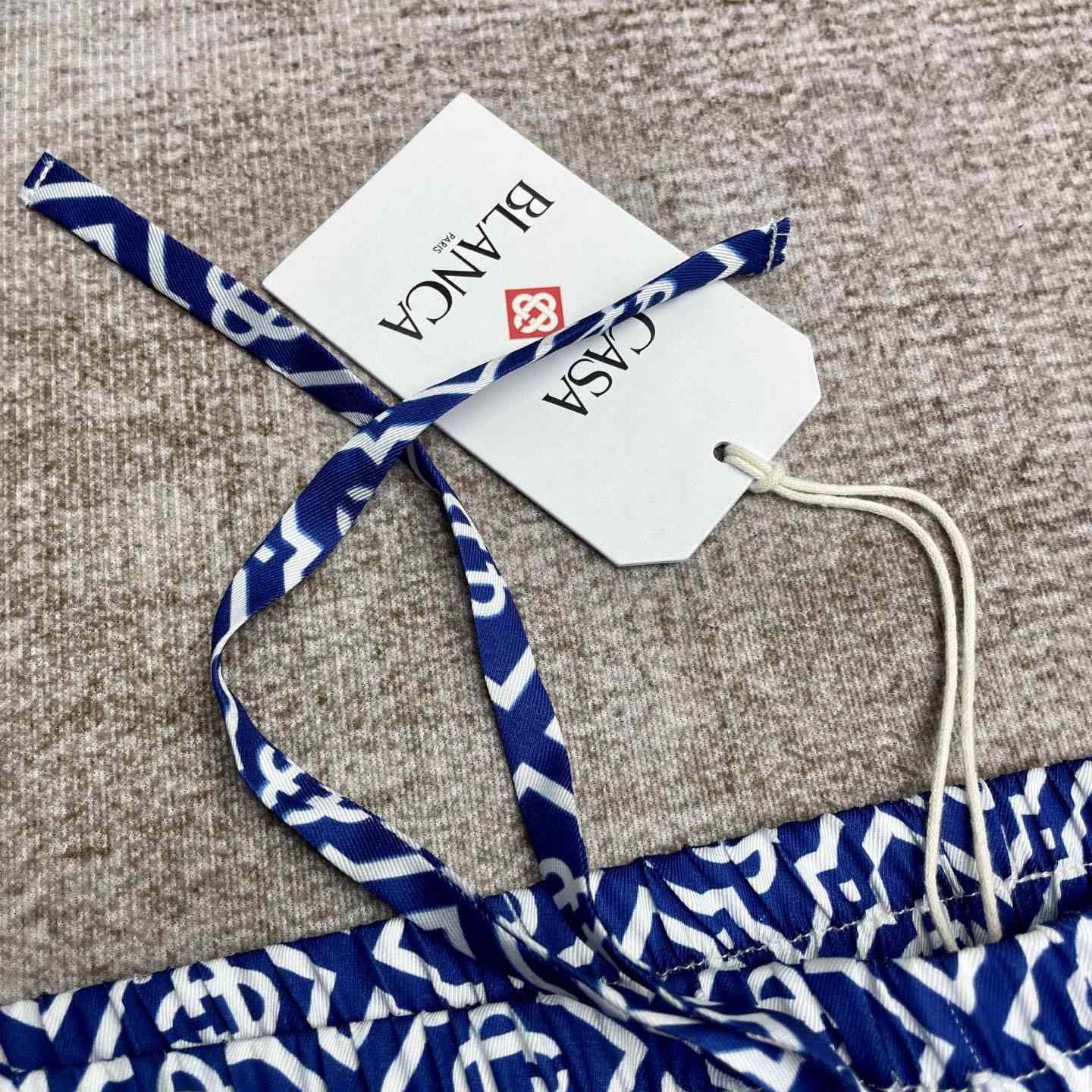 Casablanca Logo-monogrammed Dégradé Silk Trousers  CA3529 - DesignerGu