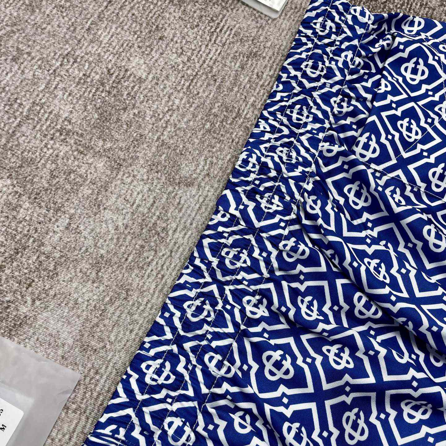 Casablanca Logo-monogrammed Dégradé Silk Trousers  CA3529 - DesignerGu