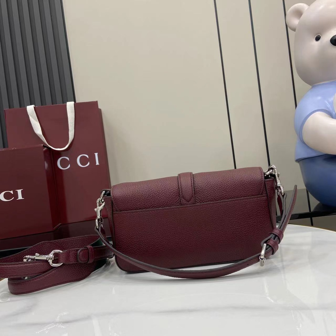 Gucci Small Crossbody Bag With Hook Closure - DesignerGu