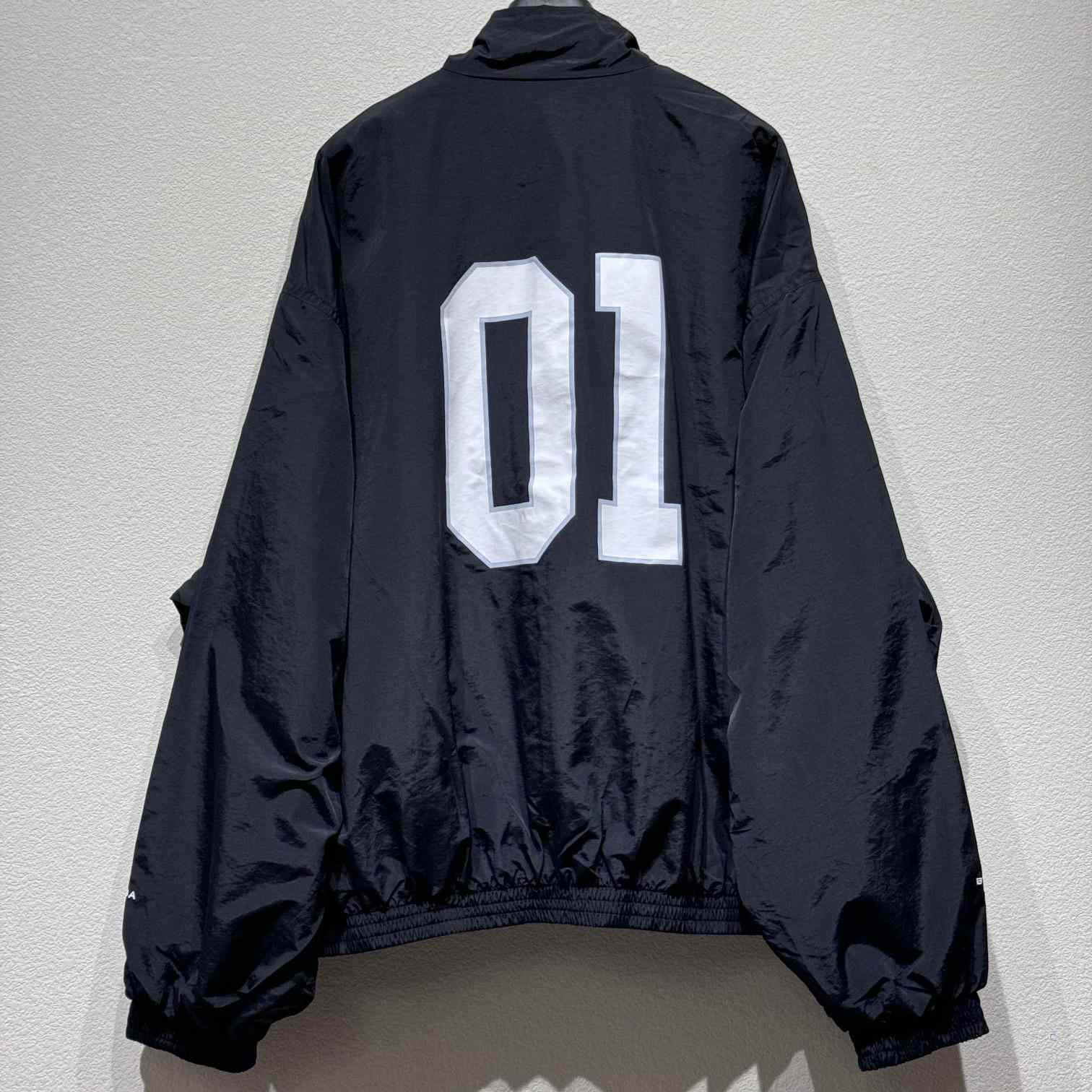 Balenciaga Basketball Series - Tracksuit Jacket In Black - DesignerGu