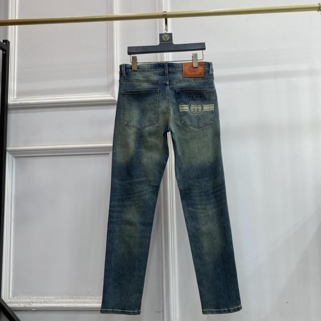Gucci GG Denim Jeans - DesignerGu