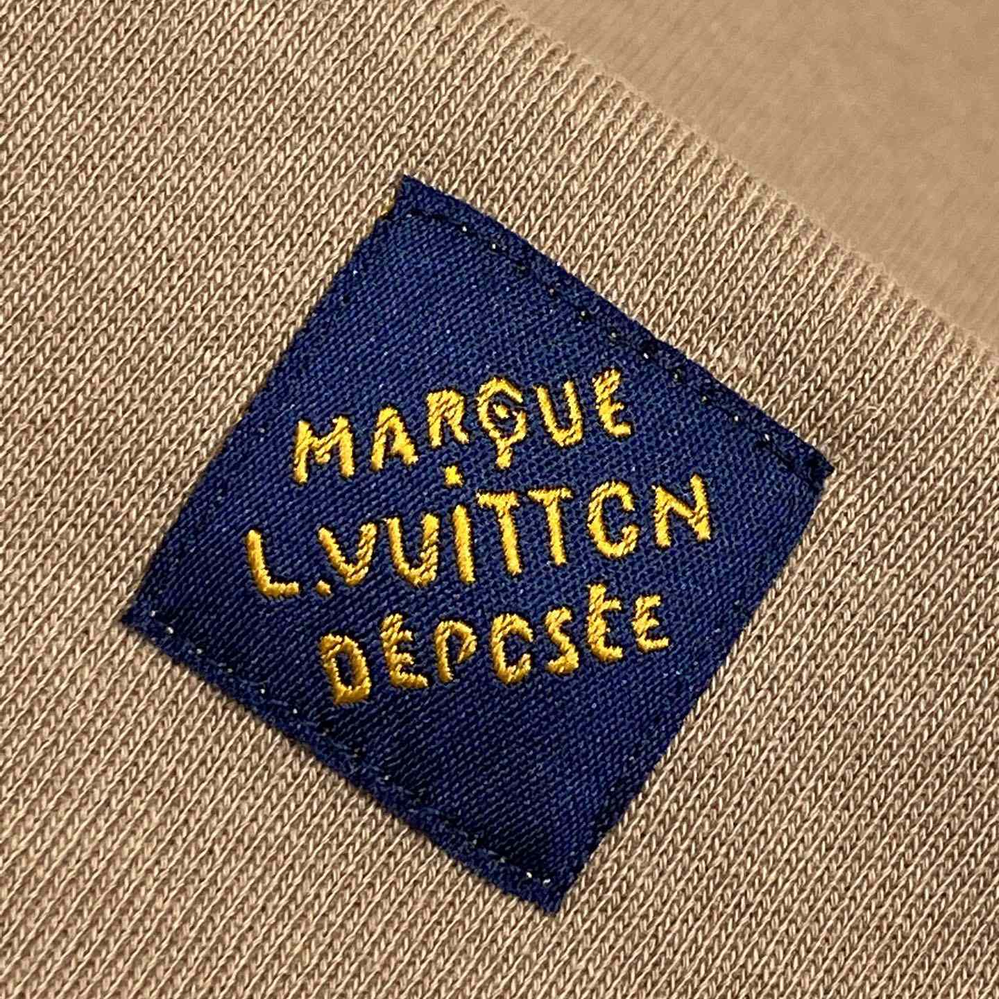 Louis Vuitton Embroidered Cotton Crewneck   1AHEFU - DesignerGu
