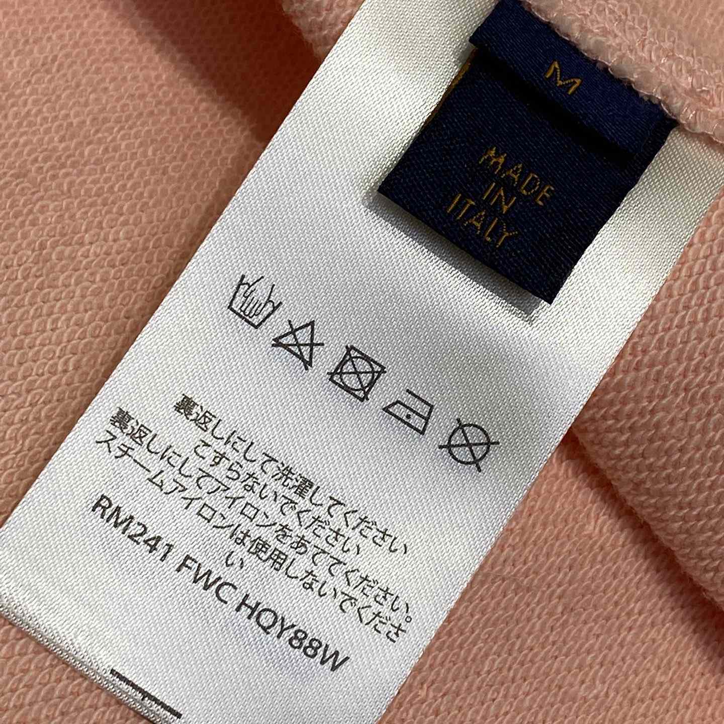 Louis Vuitton Embroidered Cotton Crewneck   1AHEFU - DesignerGu