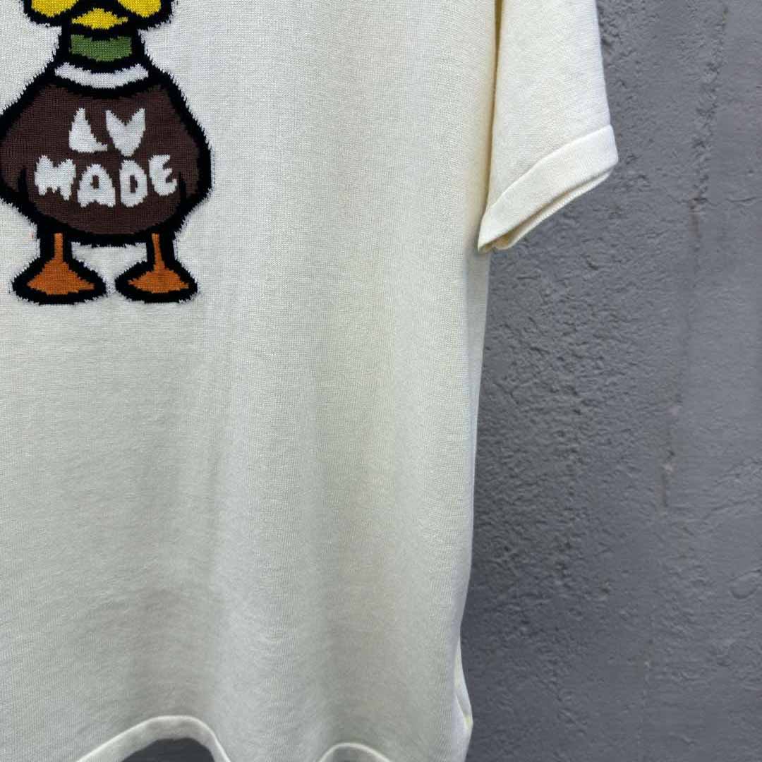 Louis Vuitton Nigo Cotton T-shirt - DesignerGu