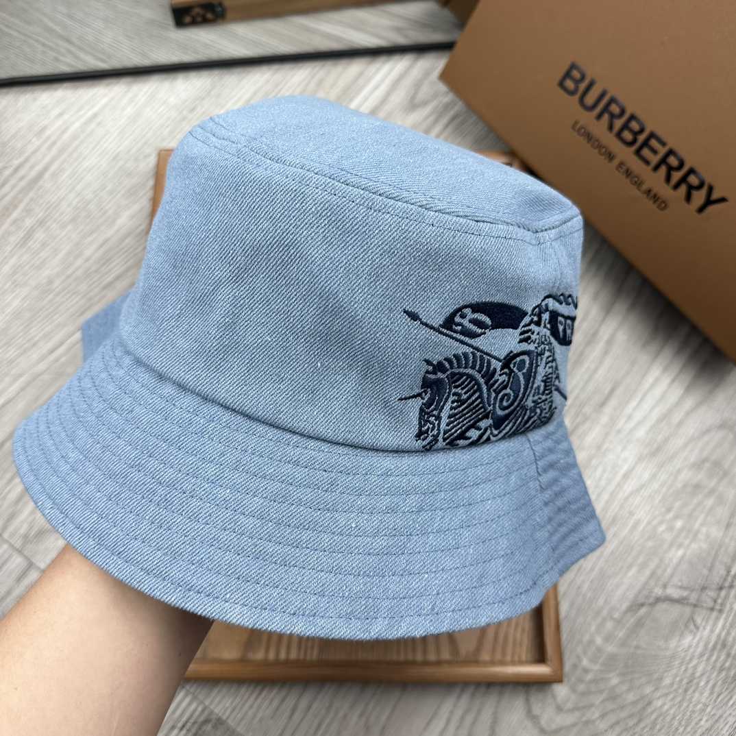 Burberry Denim Bucket Hat  - DesignerGu