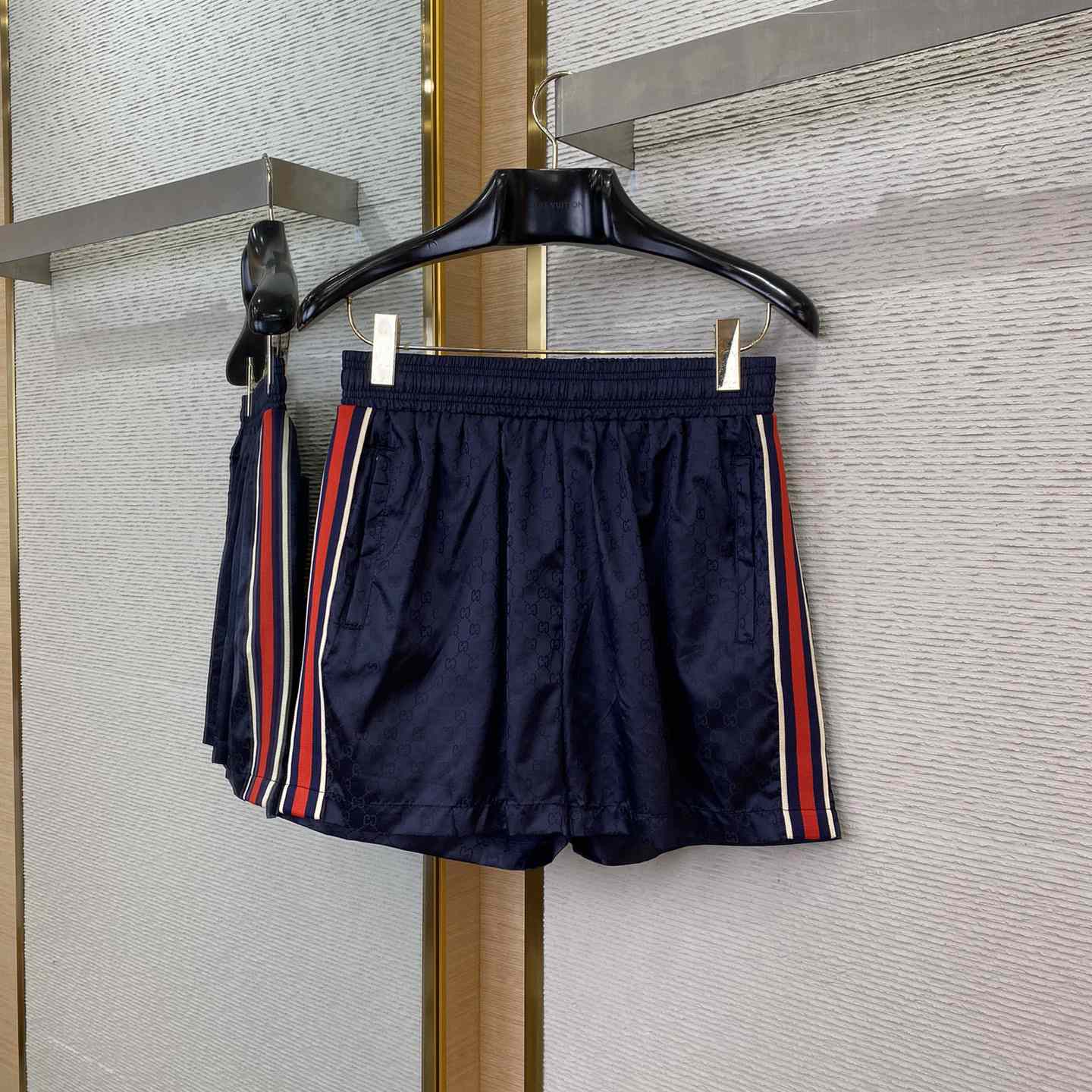 Gucci Gg Jacquard Nylon Swim Shorts - DesignerGu