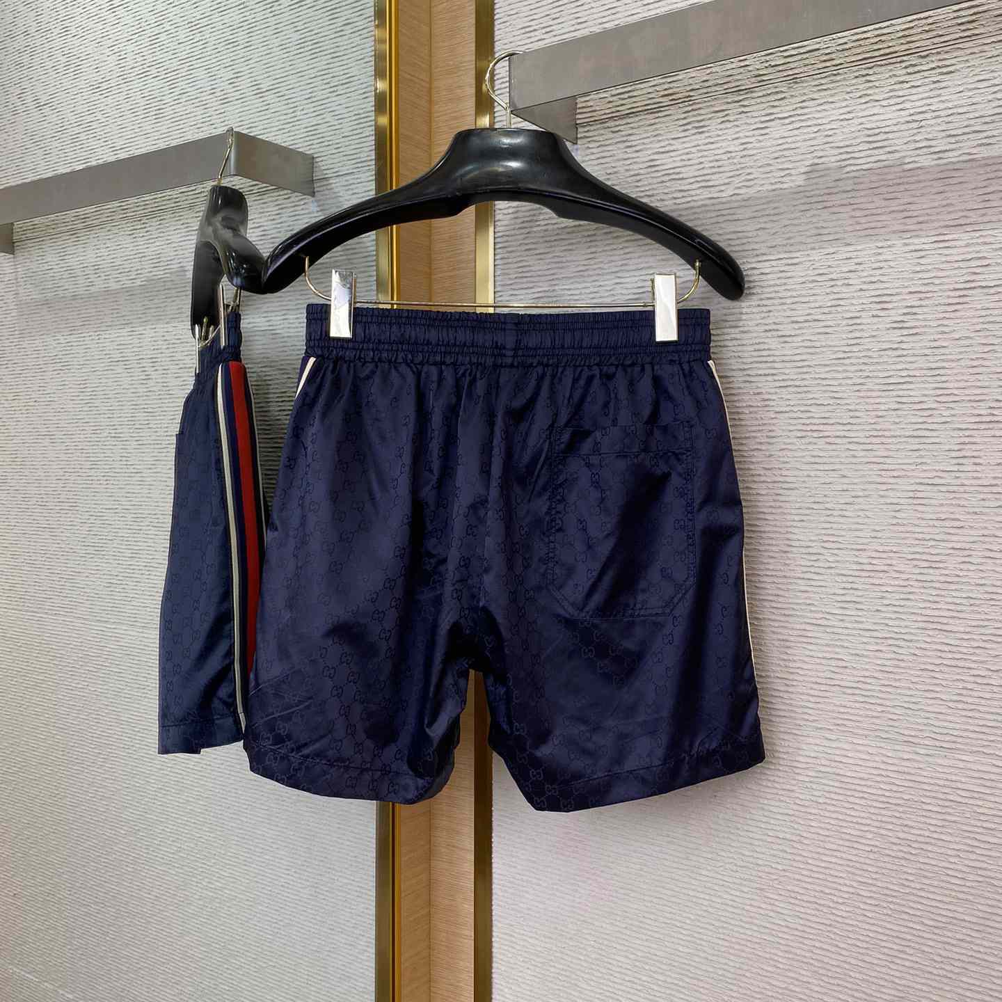 Gucci Gg Jacquard Nylon Swim Shorts - DesignerGu