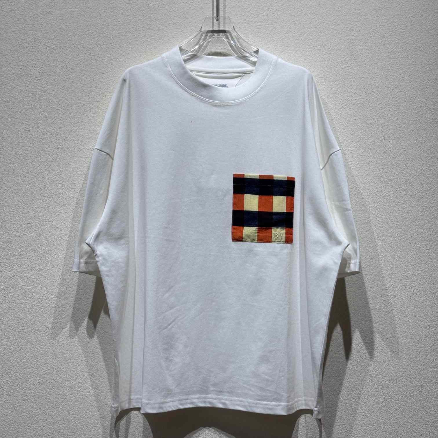 Bottega Veneta Soft Cotton Jersey T-Shirt - DesignerGu