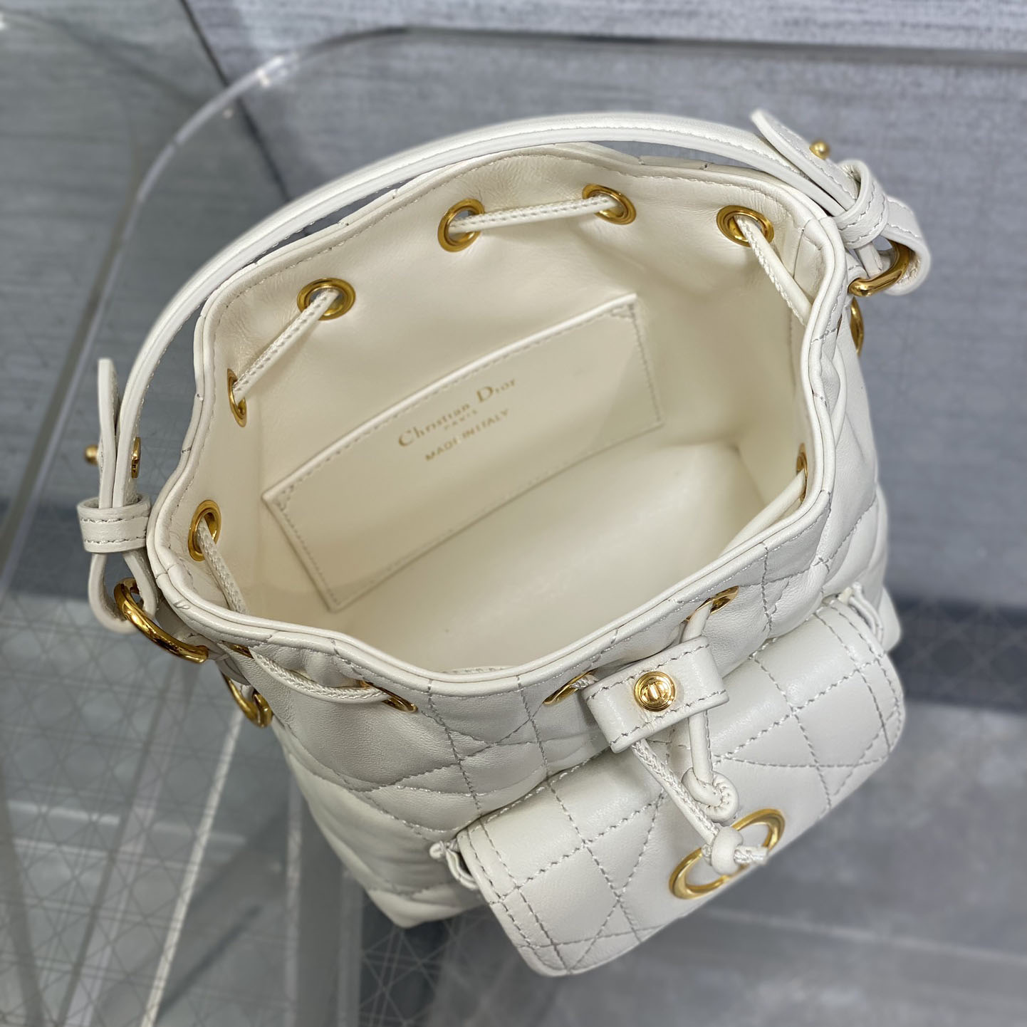 Dior Caro Nano Bucket Bag  - DesignerGu