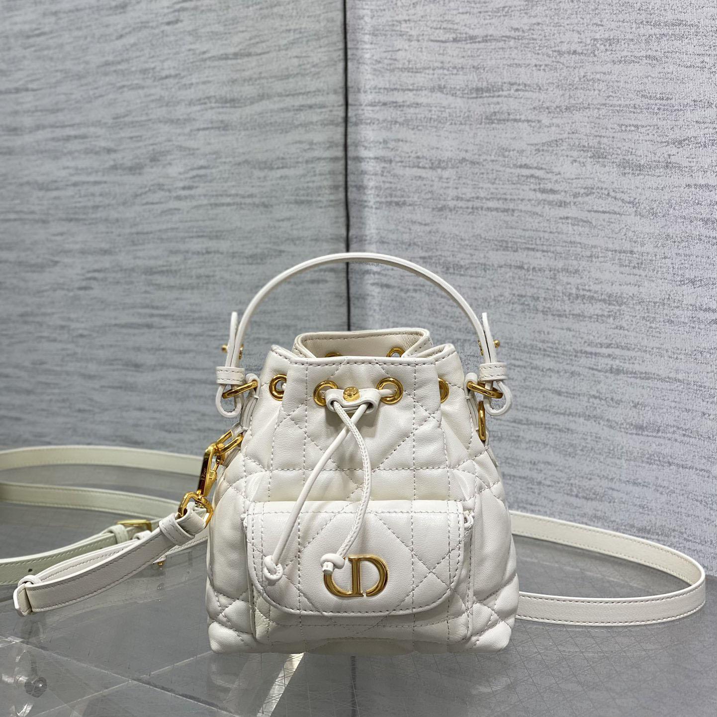 Dior Caro Nano Bucket Bag  - DesignerGu