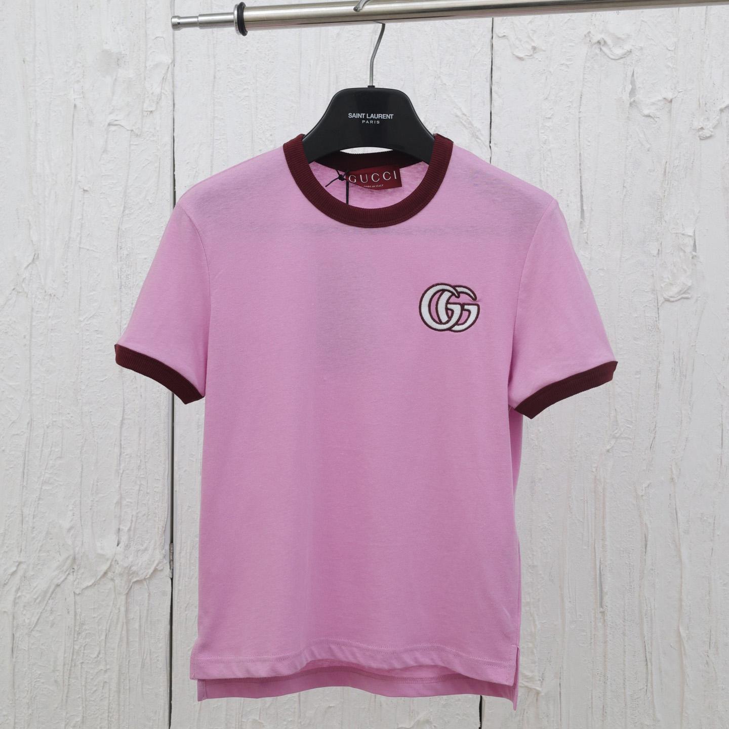 Gucci Embroidered Cotton Jersey T-shirt - DesignerGu