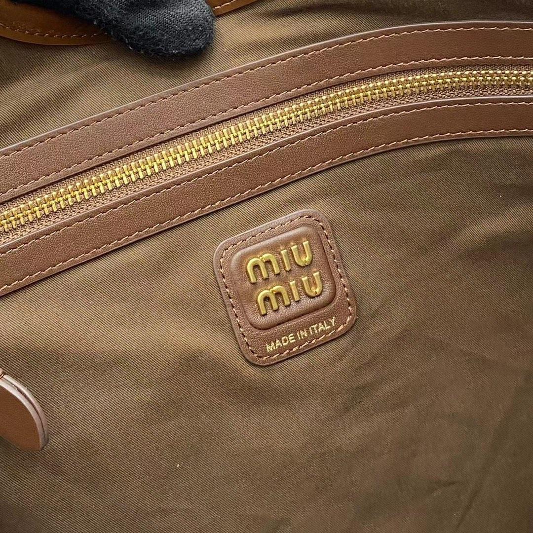 Miu Miu IVY Leather Bag - DesignerGu