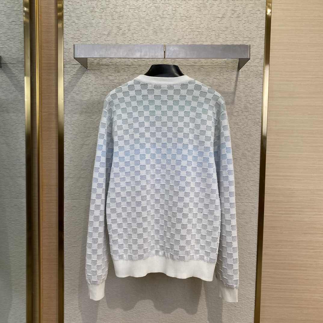 Louis Vuitton Damier Gradient Jacquard Pullover   1AGTL0 - DesignerGu