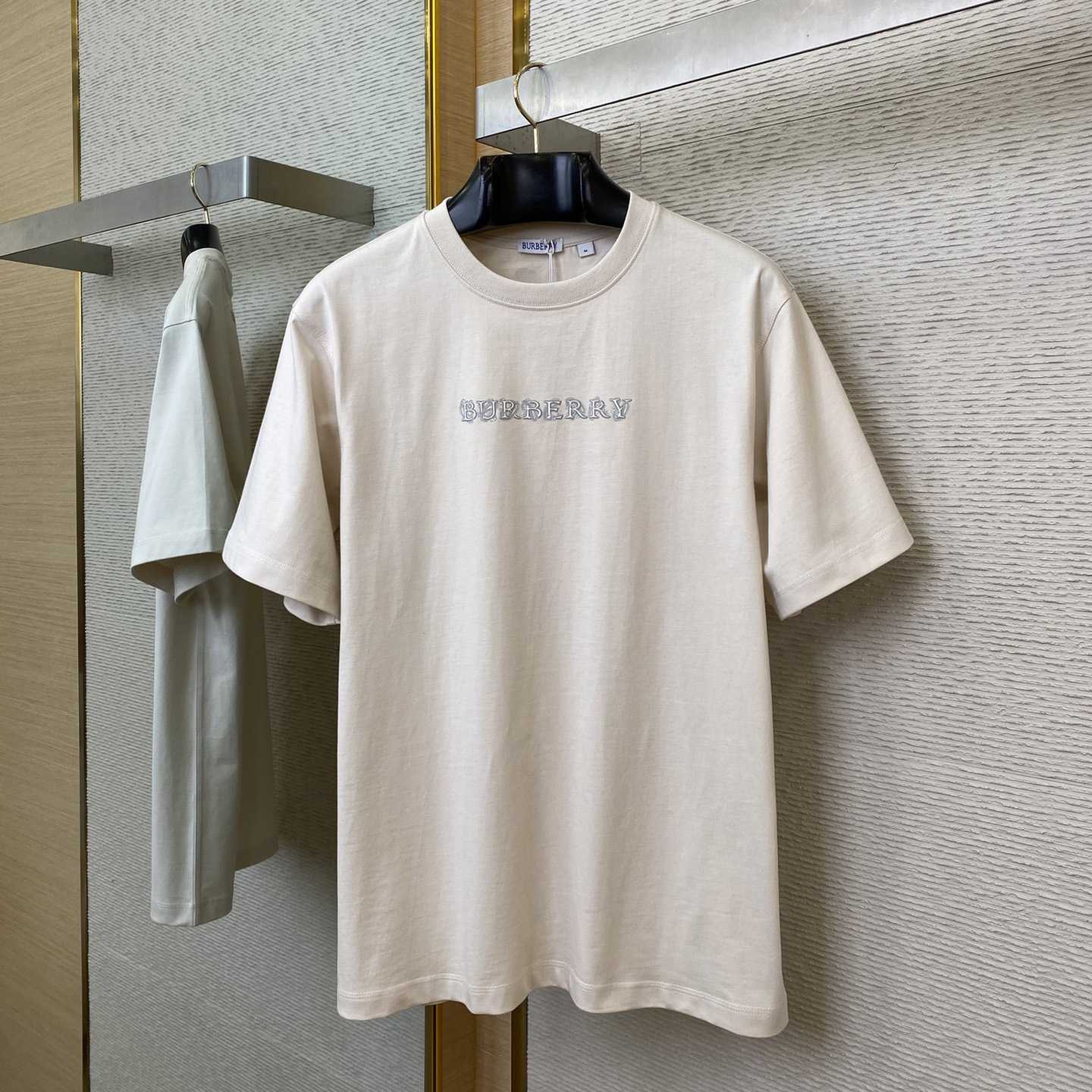 Burberry Paisley Logo Cotton T-shirt - DesignerGu