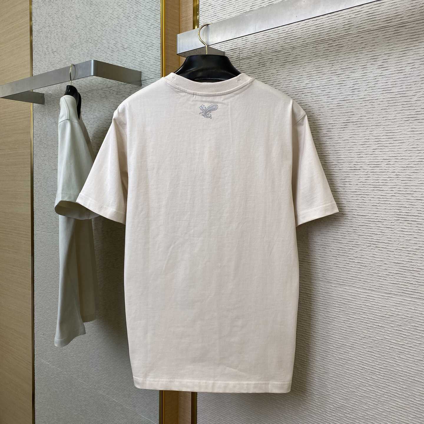 Burberry Paisley Logo Cotton T-shirt - DesignerGu