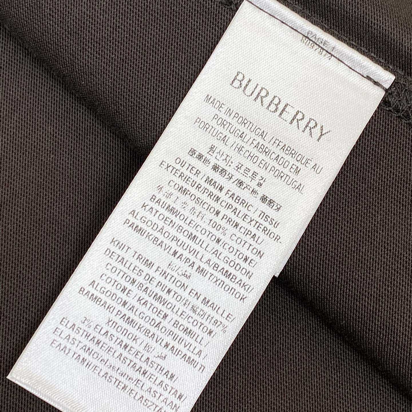 Burberry Paisley Logo Cotton T-shirt - DesignerGu