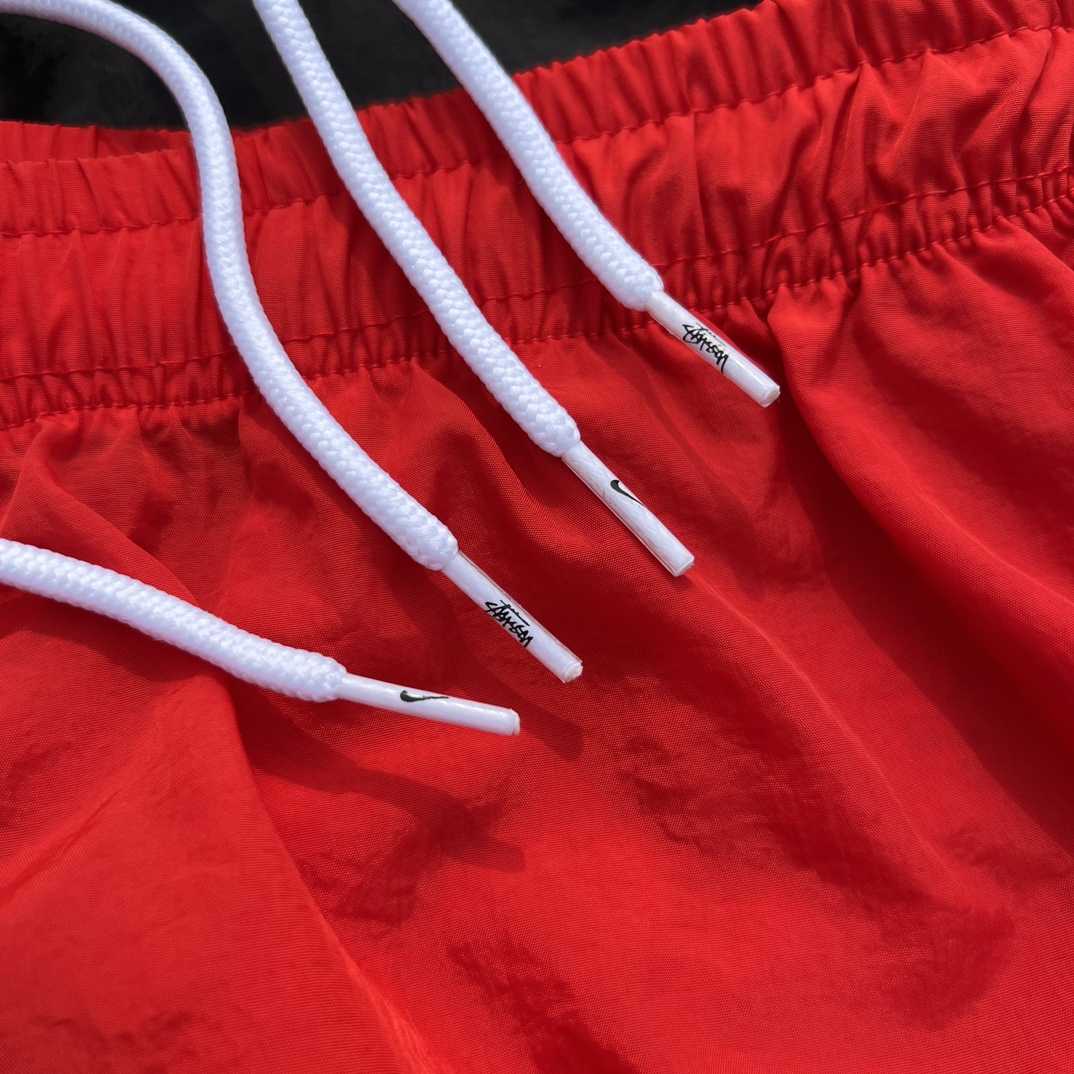 Nike Stussy Habanero Red Water Short Nylon  - DesignerGu