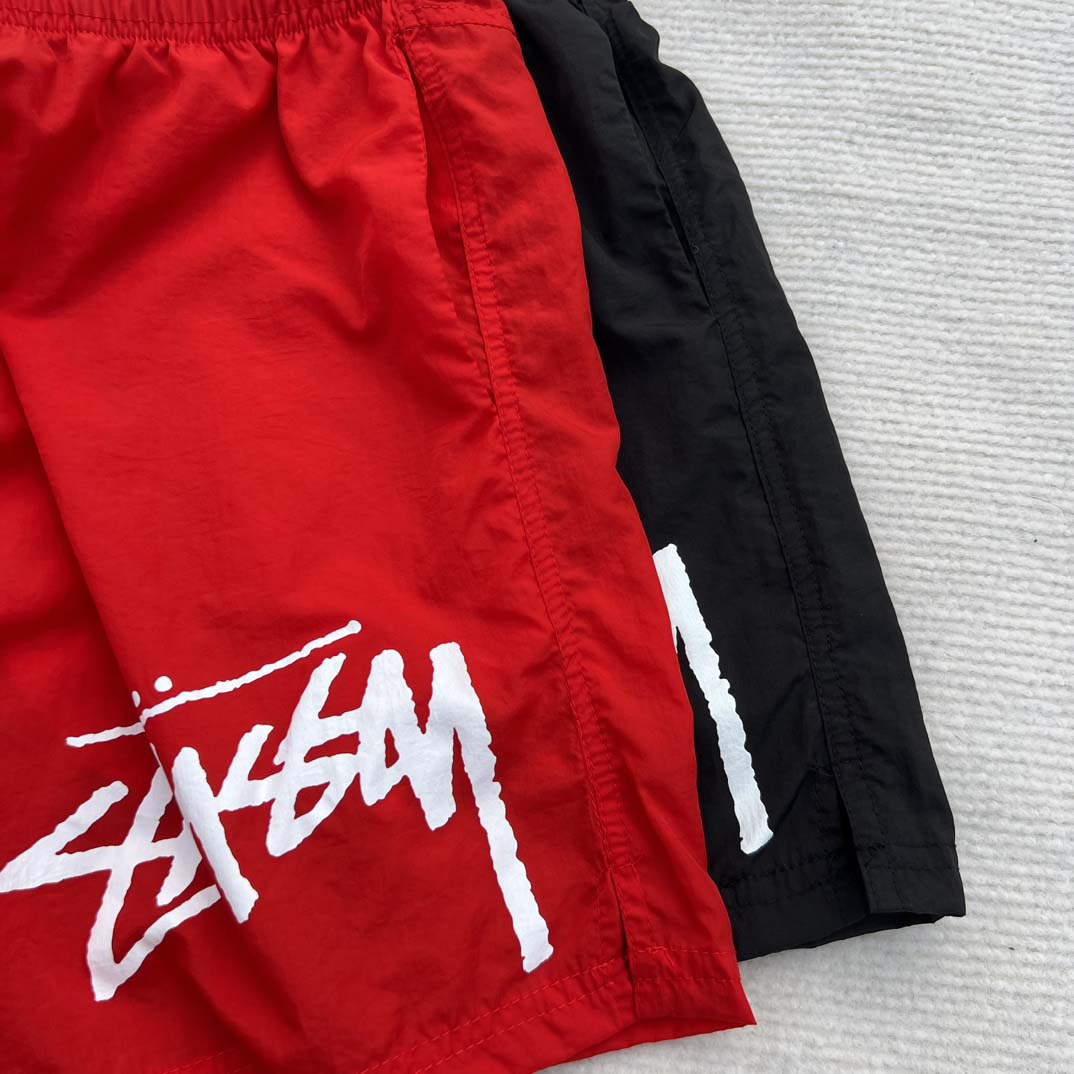 Nike Stussy Habanero Red Water Short Nylon  - DesignerGu
