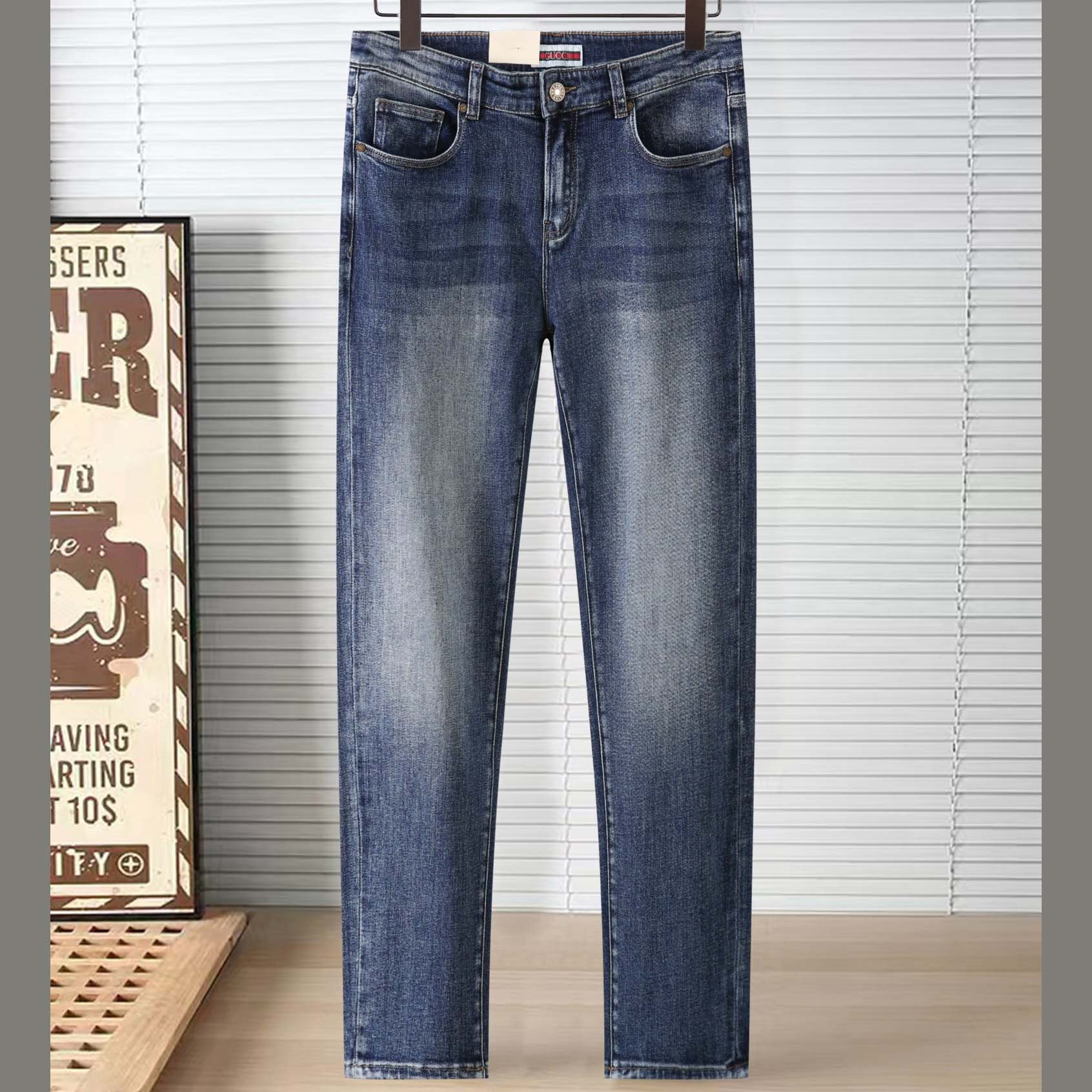 Gucci GG Denim Jeans - DesignerGu