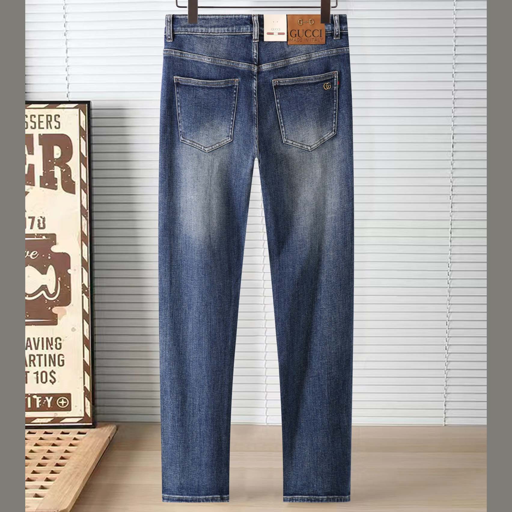 Gucci GG Denim Jeans - DesignerGu