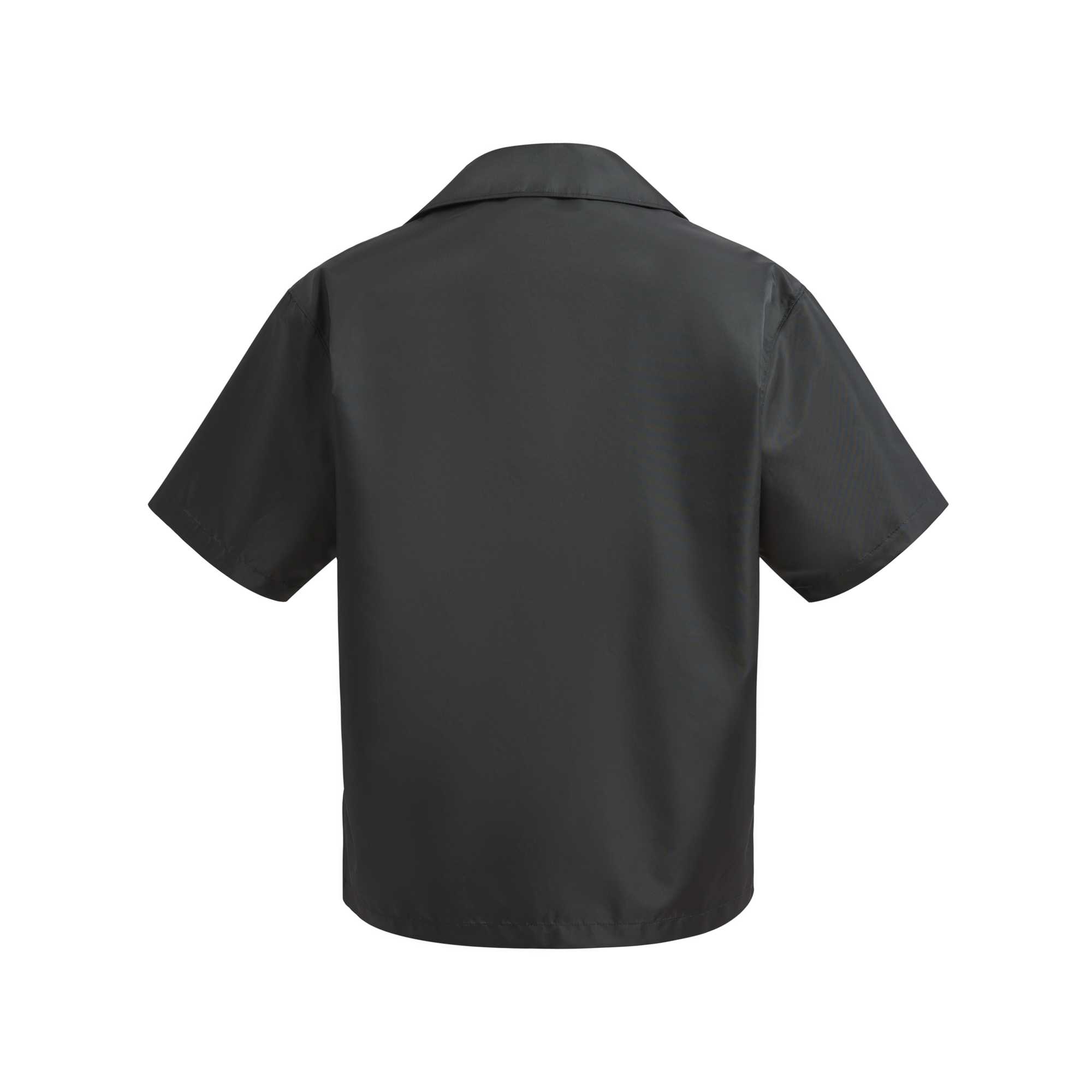 Prada Black Re-nylon Short-sleeved Shirt  - DesignerGu