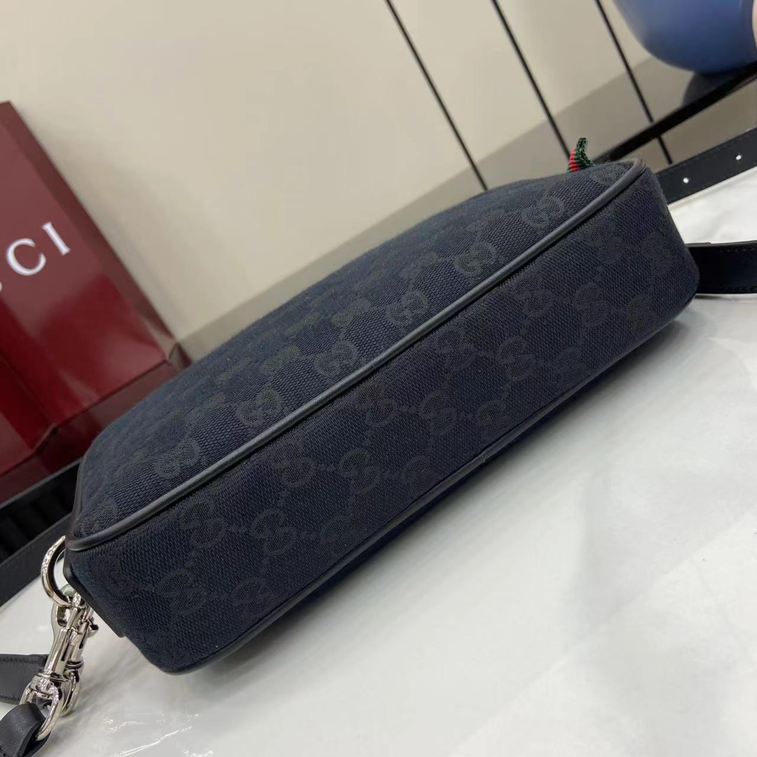 Gucci GG Canvas Small Crossbody Bag - DesignerGu