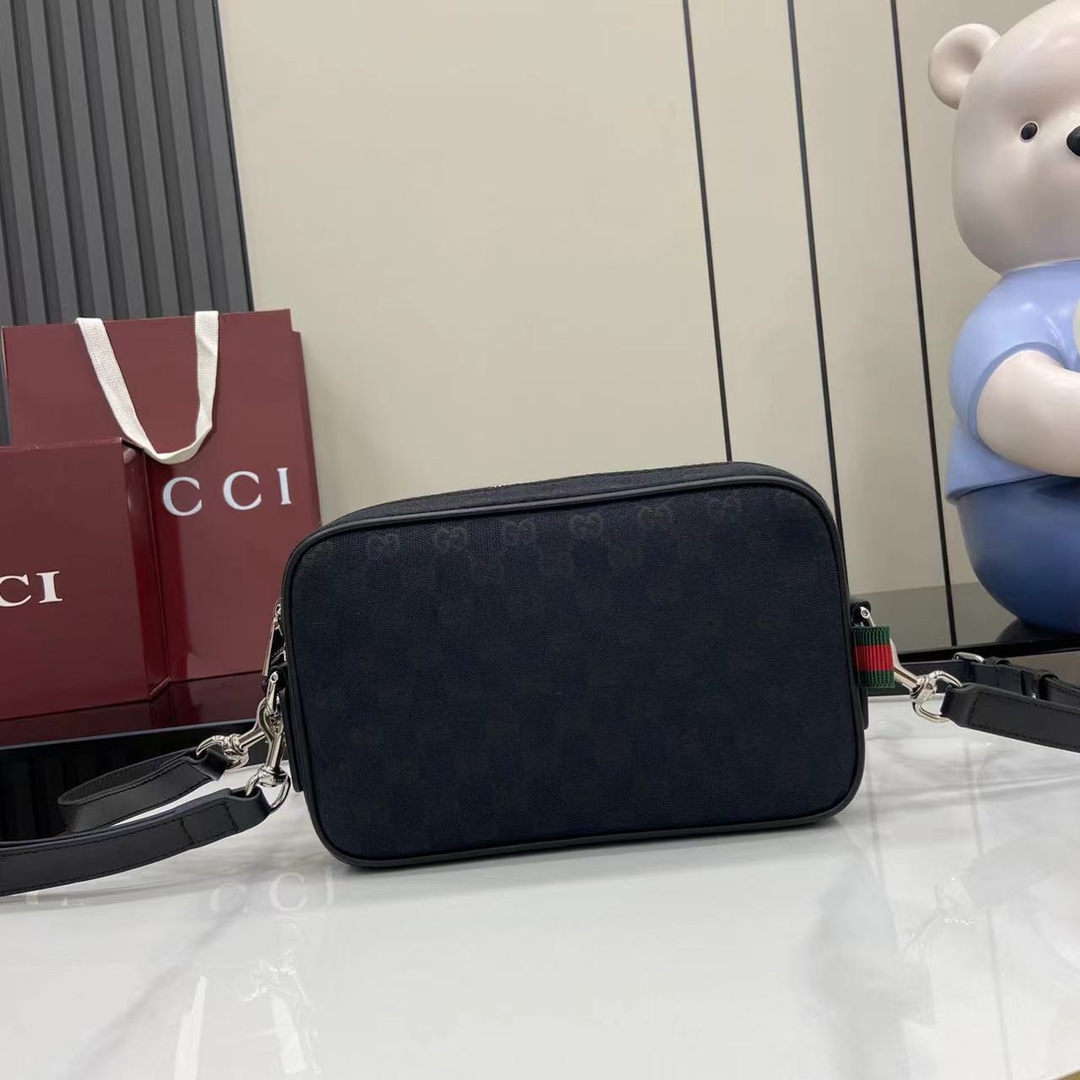 Gucci GG Canvas Small Crossbody Bag - DesignerGu