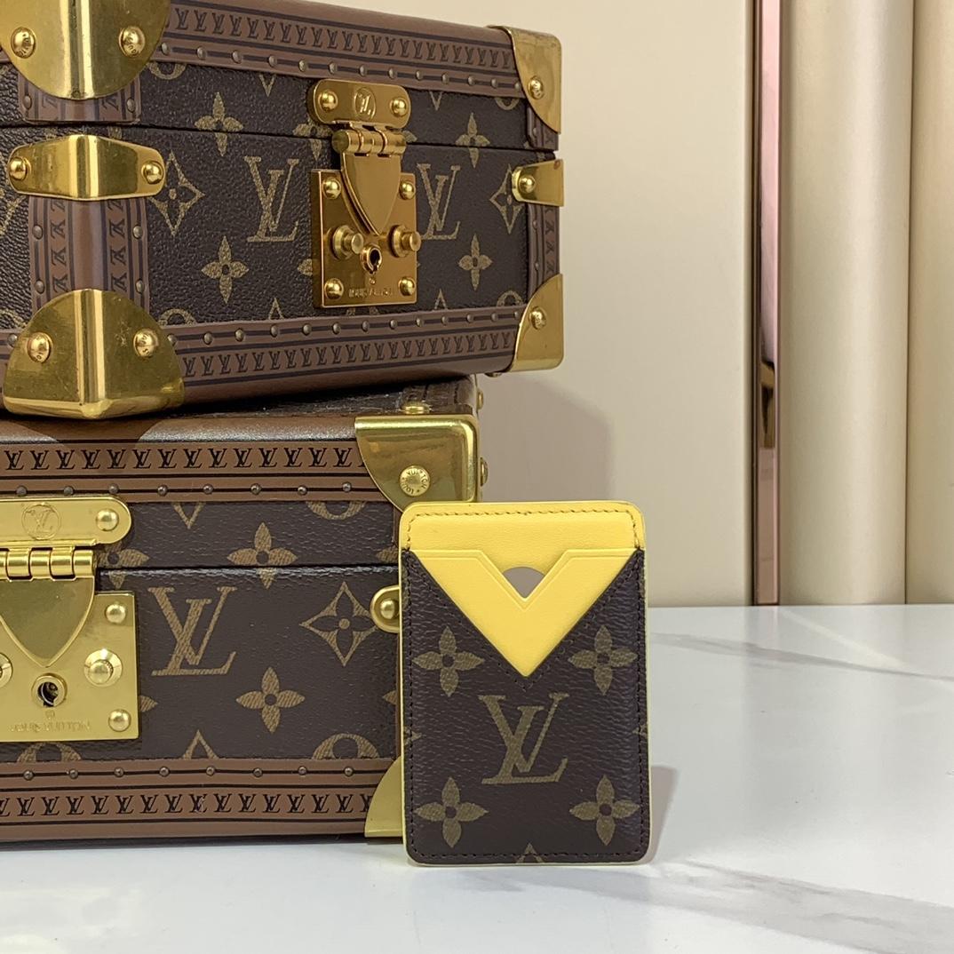 Louis Vuitton Porte-Cartes Magnet  M12853 - DesignerGu