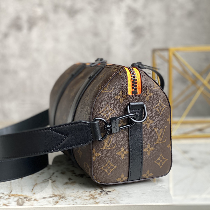 Louis Vuitton Pre-Owned Monogram LV Friends City Keepall Shoulder Bag （20*10*5cm）  M45652 - DesignerGu