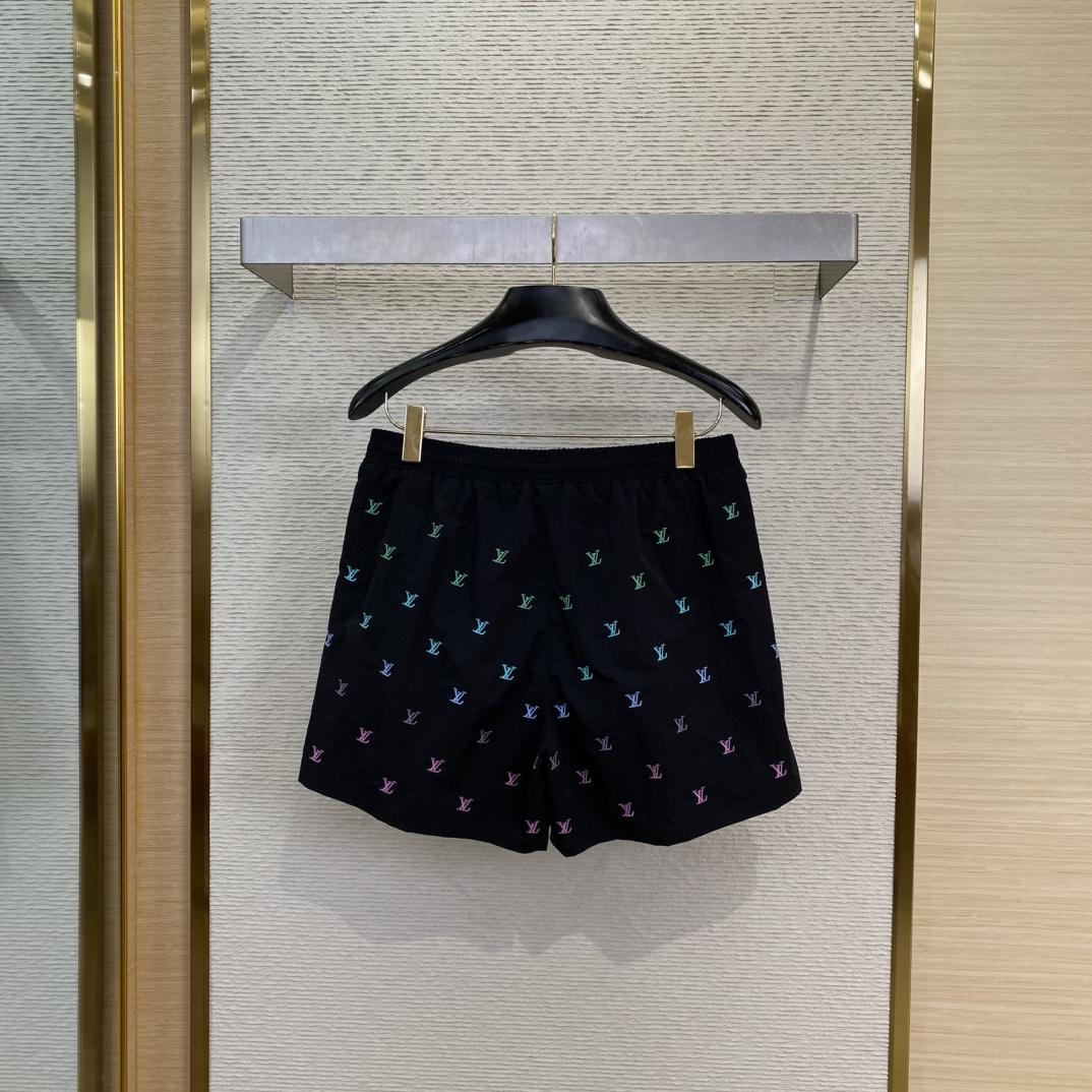Louis Vuitton LV Blason Gradient Embroidered Swim Shorts   1AGTQT - DesignerGu