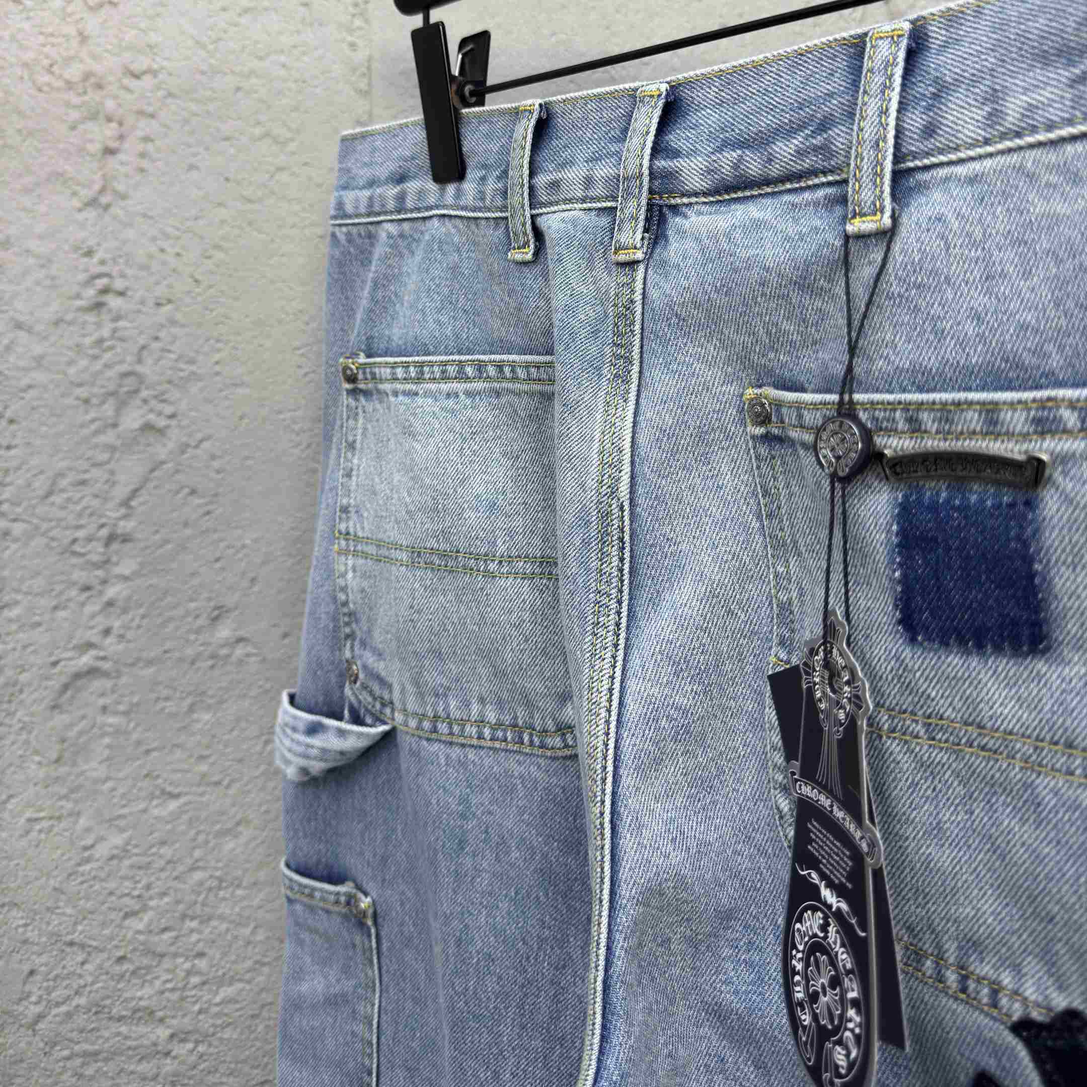 Chrome Hearts Straight-Leg Jean - DesignerGu