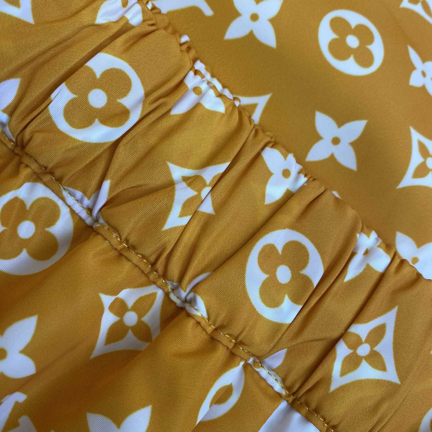 Louis Vuitton Monogram Printed Technical Track Pants   1AFWQM - DesignerGu