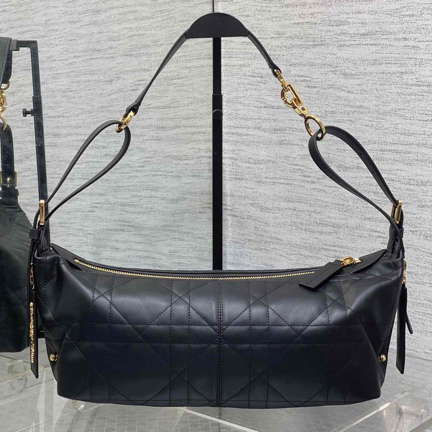 Dior Medium D-Journey Bag in Shiny Goatskin  - DesignerGu