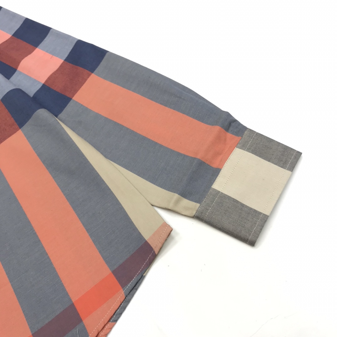 Burberry Check Stretch Shirt  - DesignerGu