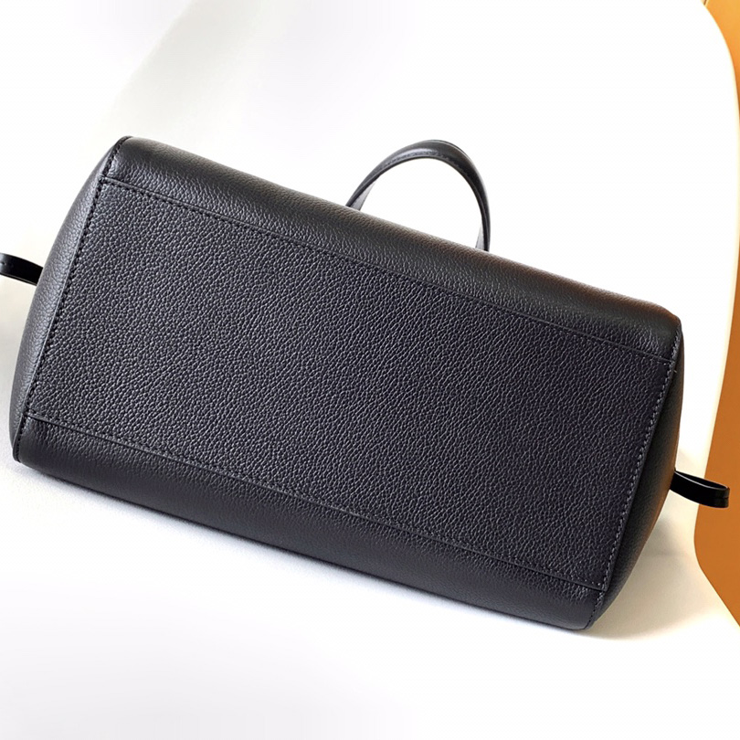 Fendi Origami Medium Black Leather Bag  - DesignerGu