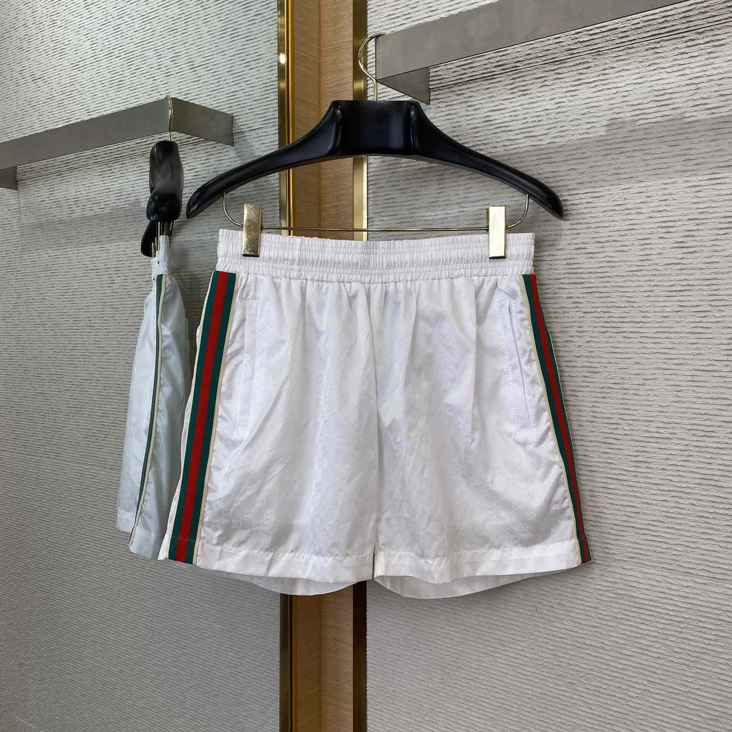 Gucci Gg Jacquard Nylon Swim Shorts - DesignerGu
