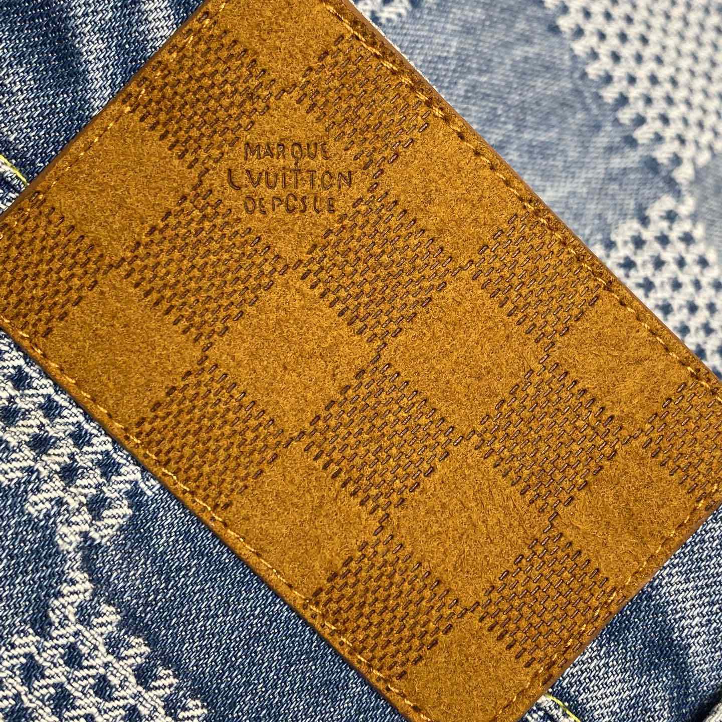 Louis Vuitton Damier Denim Short - DesignerGu